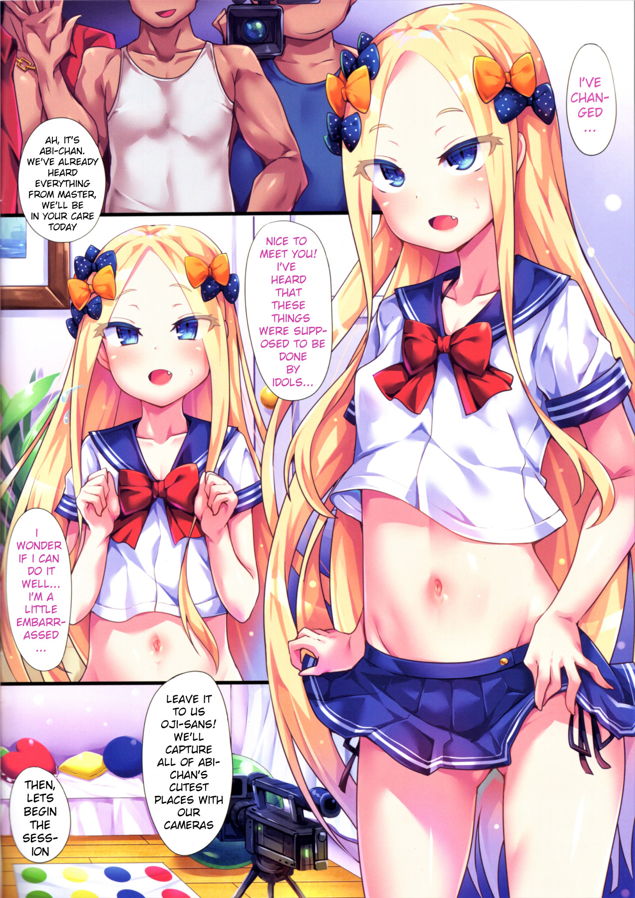 Hentai Manga Comic-Abby-chan's Dangerous Camera Session-Read-3